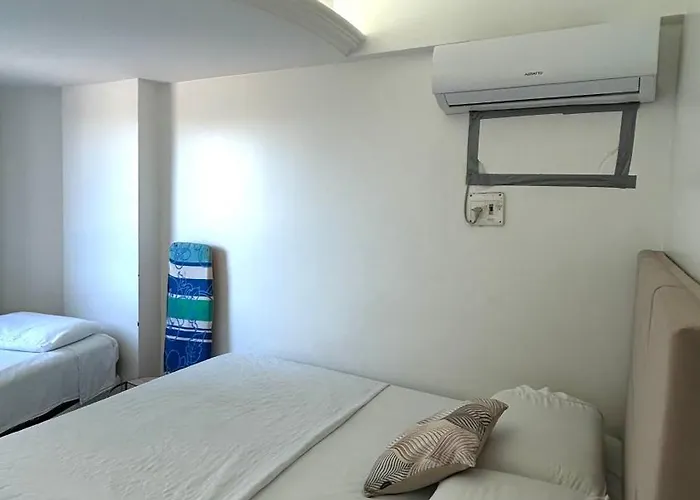 Apt Por Temporada Em Ponta Verde, Studio Com 02 Quartos Com Vista Lateral Mar - Melhor Localizacao Na Orla De Maceio